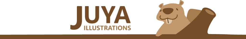 Header image with Juya Illustrations logo